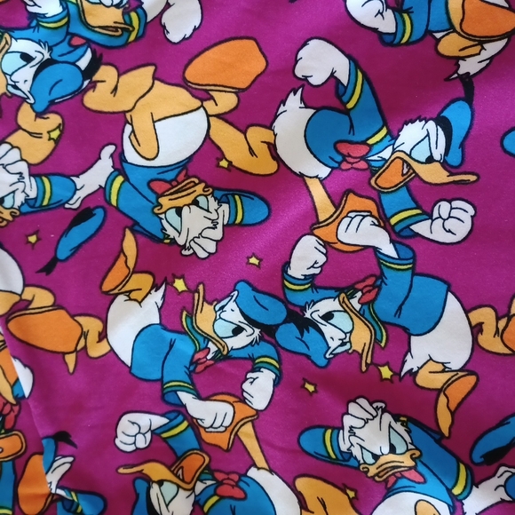 Lularoe Disney Donald Duck leggings TC, NWOT - Picture 2 of 4